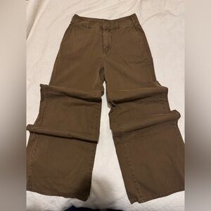 Good American Brown Utility Pant